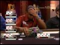A perfect semi-bluff  - poker video